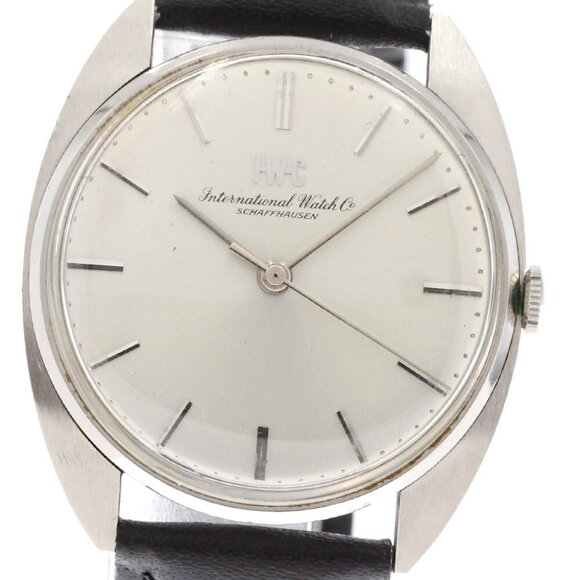 IWC SCHAFFHAUSEN Vintage Cal.403 Silver Dial Hand Winding Men's Watch_872889